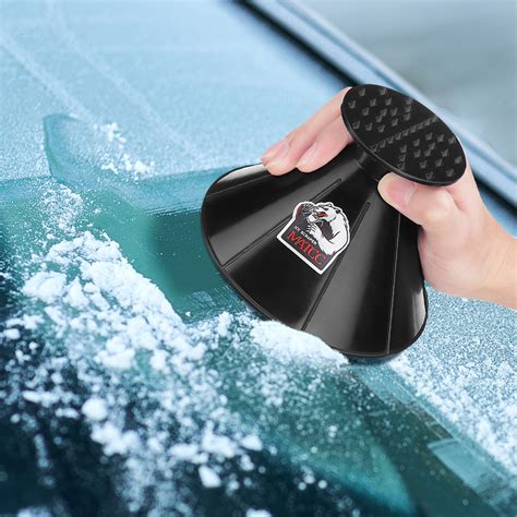 Winter mornings made easier with the Magical Ice Scraper's efficient ice removal